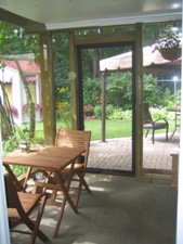 enclosed patio