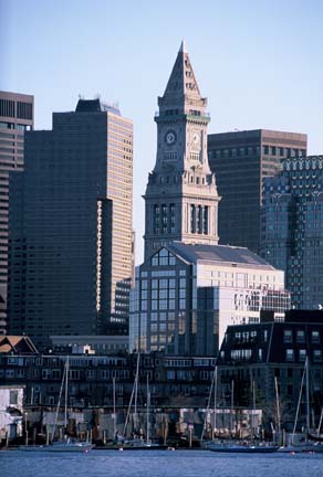 Custom House clock tower